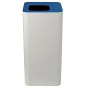 Pure Mülleimer 100,0 l weiß, blau 392020 + 392022