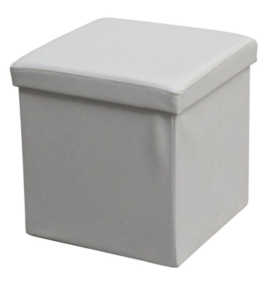 Hocker EW-SW-0440 Store Cube, weiß, bis 300kg