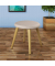 Hocker EW-SH-0495 Scandi, creme, bis 200kg