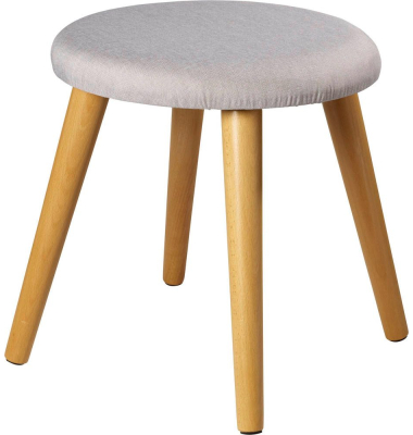 Hocker EW-SH-0499 Scandi, grau, bis 200kg