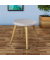 Hocker EW-SH-0499 Scandi, grau, bis 200kg