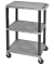 Kunststoffwagen  Polyethylen  Traglast (max.): 150 kg Grau   SEWT34GYS