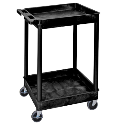Tischwagen schwarz 61,0 x 46,0 cm bis