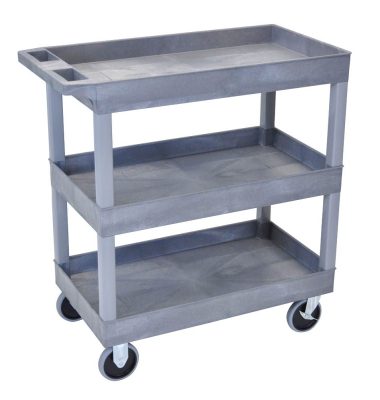 keine Marke Tischwagen grau 81,0 x 46,0 cm bis 230,0 kg