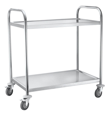 Servierwagen silber