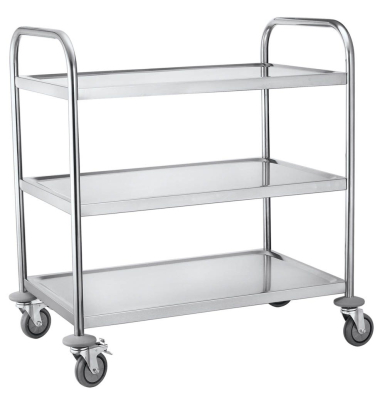 Servierwagen silber