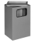 Standaschenbecher silber