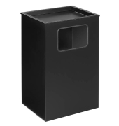 Standaschenbecher schwarz