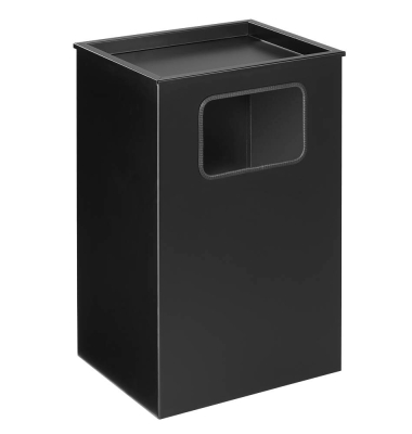Standaschenbecher schwarz