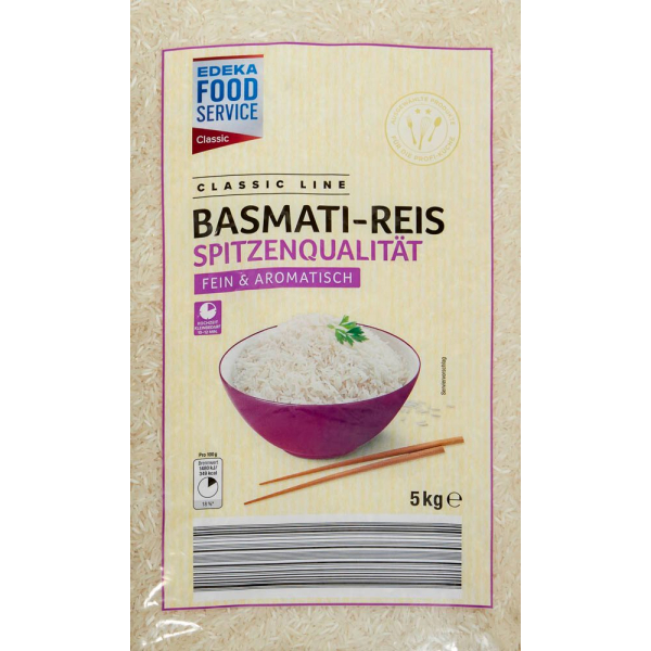 4311596606351 - Basmati Reis 4311596606351 EDEKA 5 Kilogramm 4311596606351 - Basmati Reis 4311596606351 EDEKA 5 Kilogramm