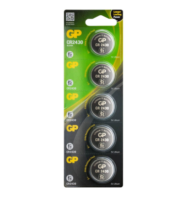 Knopfzellen CR2430 3,0 V