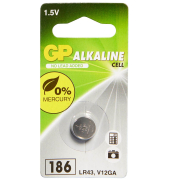 Knopfzelle LR43 1,5 V