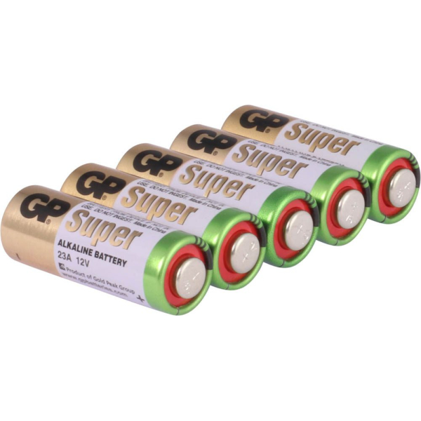 4891199042140 - GP23ASTD140C5 Spezial-Batterie 23 a Alkali-Mangan 12 v 38 mAh 5 St - Gp Batteries 4891199042140 - GP23ASTD140C5 Spezial-Batterie 23 a Alkali-Mangan 12 v 38 mAh 5 St - Gp Batteries
