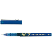 Tintenroller Hi-Tecpoint V7 blau 0,35 mm mit Kappe