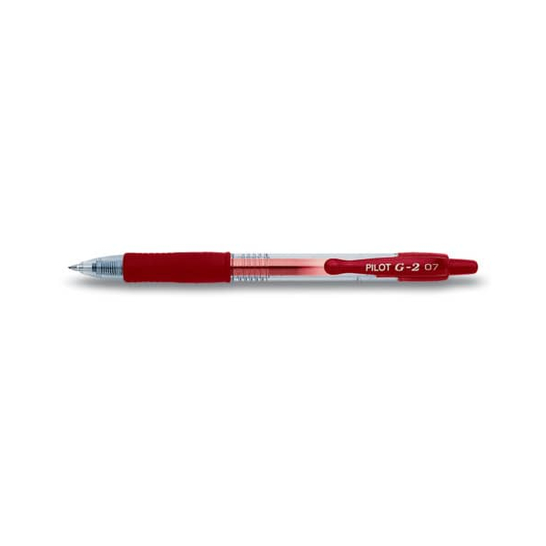 12 Stück Pilot Gelschreiber G-2 07 2605022 dunkelrot 0,4mm 4902505275845 Pilot