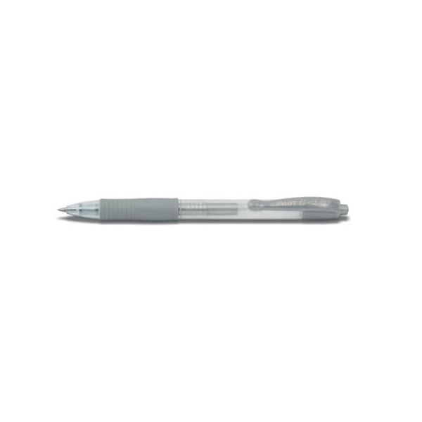 12 Stück Pilot Gelschreiber G-2 07 2605054 silber 0,4mm 4902505461743 Pilot