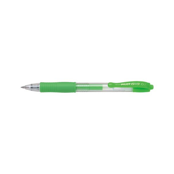 PILOT G2 Gelschreiber neongrün 04 mm Schreibfarbe grün 1 St