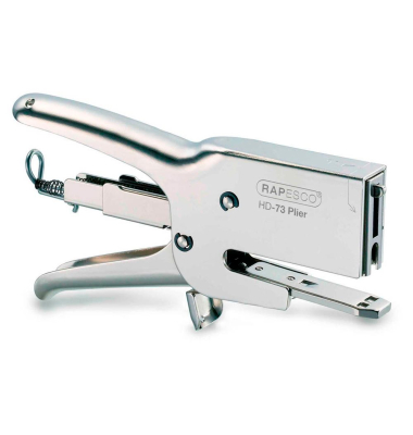 Heftzange HD-73 1169 silber bis 70 Blatt für 73/8  73/10 + 73/12