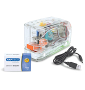 Elektrohefter Heftgerät 1450 transparent 
