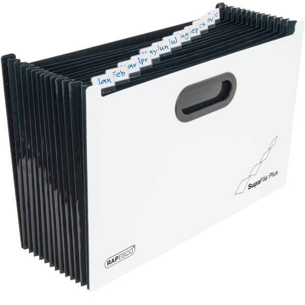 5018505036900 - Fächermappe Supafile Plus 13 Fächer weiß 5018505036900 RAPESCO 5018505036900 - Fächermappe Supafile Plus 13 Fächer weiß 5018505036900 RAPESCO