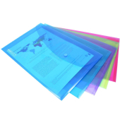 Dokumententasche 0688, A4+, farbig sortiert, Polypropylen (PP)