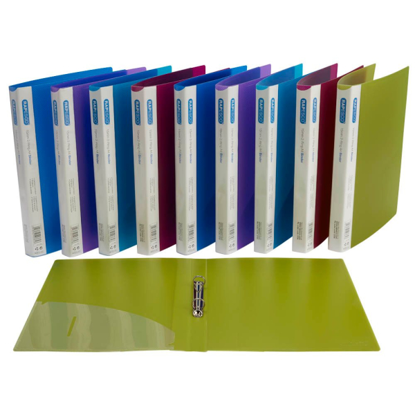 5018505403658 - Ringbuch 0799 A4 2 Ringe 15mm Ring-Ø Kunststoff grün blau pink violett hellblau 5018505403658 RAPESCO 10 Stück 5018505403658 - Ringbuch 0799 A4 2 Ringe 15mm Ring-Ø Kunststoff grün blau pink violett hellblau 5018505403658 RAPESCO 10 Stück