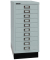 Schubladenschrank MultiDrawer™ 29er Serie L2910S855, Stahl, 10 Schubladen (Vollauszug), A4, 27,8 x 67 x 38 cm, mit Sockel, sil