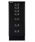 Schubladenschrank MultiDrawer™ 29er Serie L298S833, Stahl, 8 Schubladen (Vollauszug), A4, 27,8 x 67 x 38 cm, mit Sockel, schwa