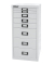 Schubladenschrank MultiDrawer™ 29er Serie L298696, Stahl, 8 Schubladen (Vollauszug), A4, 27,8 x 59 x 38 cm, weiß