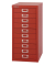Schubladenschrank MultiDrawer™ 29er Serie L2910670, Stahl, 10 Schubladen (Vollauszug), A4, 27,9 x 59 x 38 cm, rot