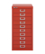 Schubladenschrank MultiDrawer™ 29er Serie L2910670, Stahl, 10 Schubladen (Vollauszug), A4, 27,9 x 59 x 38 cm, rot