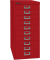 Schubladenschrank MultiDrawer™ 29er Serie L2910670, Stahl, 10 Schubladen (Vollauszug), A4, 27,9 x 59 x 38 cm, rot