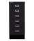 Schubladenschrank MultiDrawer™ 29er Serie L296S833, Stahl, 6 Schubladen (Vollauszug), A4, 27,8 x 67 x 38 cm, mit Sockel, schwa