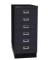Schubladenschrank MultiDrawer™ 29er Serie L296S833, Stahl, 6 Schubladen (Vollauszug), A4, 27,8 x 67 x 38 cm, mit Sockel, schwa