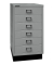 Schubladenschrank MultiDrawer™ 29er Serie L29A36S855, Stahl, 6 Schubladen (Vollauszug), A3, 34,9 x 67 x 43,3 cm, mit Sockel, s
