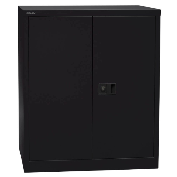 5020073717204 - Aktenschrank Universal E402A01433 Stahl abschließbar 2 OH 914 x 100 x 40 cm schwarz 5020073717204 Bisley