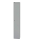 Spind, Metall, 1 Abteil mit 1 Fach, abschließbar, 30,5x180,2cm (BxH), silber