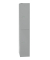 Spind, Metall, 1 Abteil mit 2 Fächern, abschließbar, 30,5x180,2cm (BxH), silber