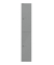 Spind, Metall, 1 Abteil mit 2 Fächern, abschließbar, 30,5x180,2cm (BxH), silber