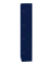 Schließfachschrank, Metall, 1 Abteil mit 4 Fächern, abschließbar, 30,5x180,2cm (BxH), blau