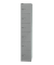 Schließfachschrank, Metall, 1 Abteil mit 6 Fächern, abschließbar, 30,5x180,2cm (BxH), silber