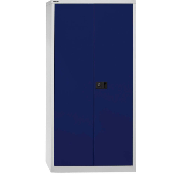 5020073726114 - Stahlschrank Universal BLYE722A03G505 abschließbar 4 OH lichtgrau oxofordblau 914x1806x40cm (BxHxT) 5020073726114 Bisley