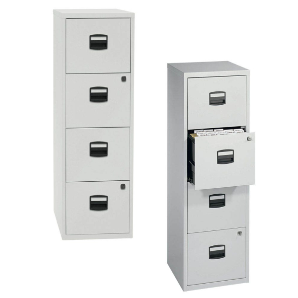 5020073736113 - Hängeregistraturschrank 413 x 40 x 1283 cm 4 Schubfächer lichtgrau 5020073736113 PFA4F645 5020073736113 - Hängeregistraturschrank 413 x 40 x 1283 cm 4 Schubfächer lichtgrau 5020073736113 PFA4F645