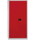 Aktenschrank Universal E782A04506, Stahl abschließbar, 5 OH, 91,4 x 195 x 40 cm, rot/lichtgrau