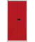 Aktenschrank Universal E782A04506, Stahl abschließbar, 5 OH, 91,4 x 195 x 40 cm, rot/lichtgrau