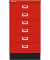 Schubladenschrank MultiDrawer™ 29er Serie L29A36S870, Stahl, 6 Schubladen (Vollauszug), A3, 34,9 x 67 x 43,2 cm, mit Sockel, r