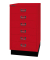 Schubladenschrank MultiDrawer™ 29er Serie L29A36S870, Stahl, 6 Schubladen (Vollauszug), A3, 34,9 x 67 x 43,2 cm, mit Sockel, r