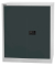 Aktenschrank Universal E402A01525, Stahl abschließbar, 2 OH, 91,4 x 100 x 40 cm, anthrazit/lichtgrau