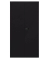 Aktenschrank Universal E722A03433, Stahl abschließbar, 4 OH, 91,4 x 180,6 x 40 cm, schwarz