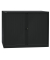 Aktenschrank EuroTambour ET412102S5633, abschlie&szlig;bar, 2 OH, schwarz, 120x103x43cm (BxHxT)